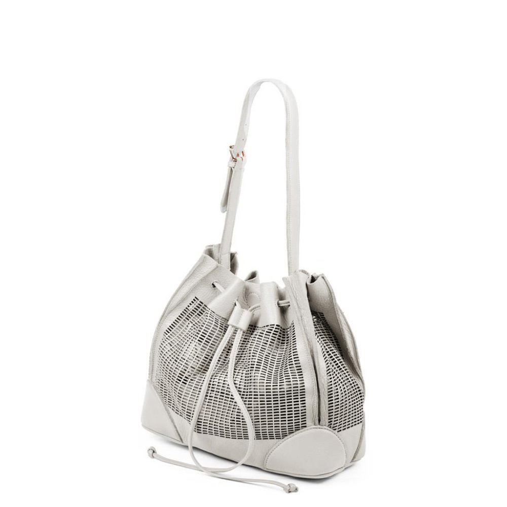 NWT Linea Pelle Preston Hobo bone white